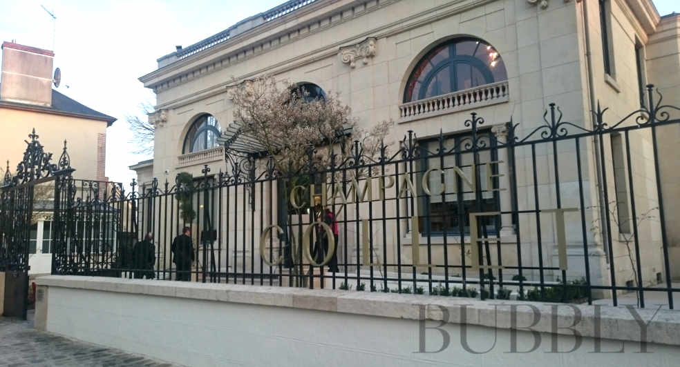 Champagne Collet winery house AY