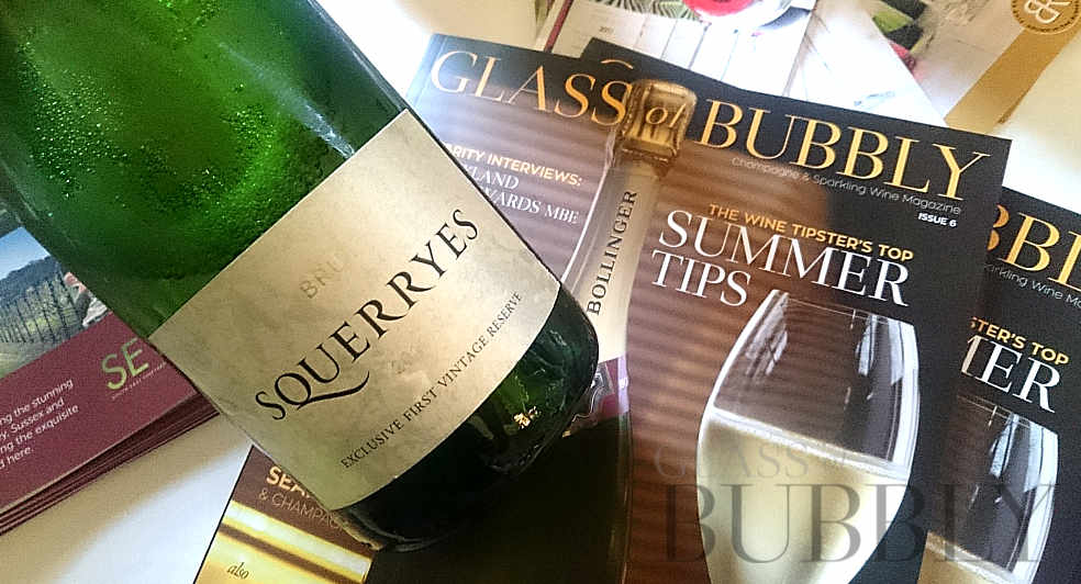 Squerryes english sparkling wine