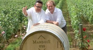 Champagne Henri Mandois.