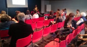 Glass of Bubbly attending and speaking at International Wine Tourism Conference.