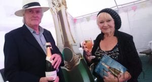 First Glass of Bubbly Tent to launch at The Vine, Great Bardfield, Essex.