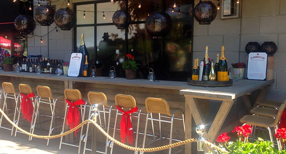 Bicycle Thief Champagne Bar, Canada