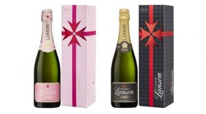 Champagne Lanson “Beautifully Wrapped” Festive Edition Gift Boxes