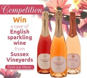 Win a Case of English Sparkling Wine from Sussex Vineyards (NOW CLOSED)