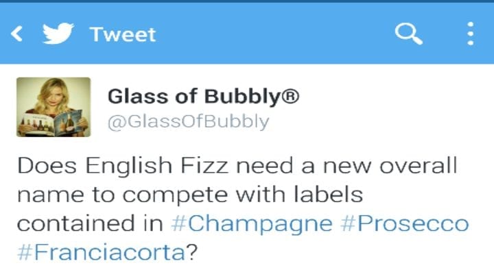 Does English Sparkling Wine need a new name?