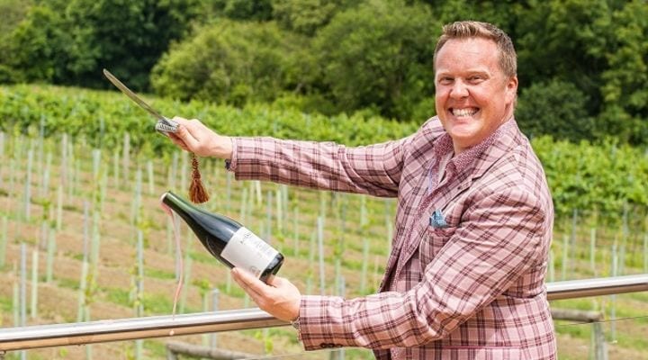 Olly Smith Opens Bolney Estate Visitor Centre