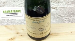 Bid on Champagne Magnum Signed by 7 of England's 1966 World Cup Winning Team