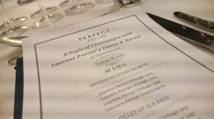 An evening of Laurent Perrier from Perfect Cellar