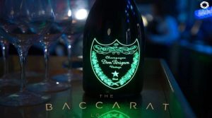 Enjoy Dom Pérignon Champagne at Bar Baccarat