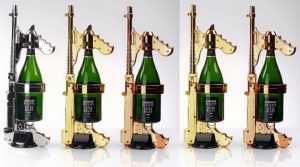 Is this Champagne Gun the Ultimate Party Weapon?
