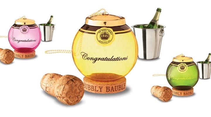 Bubbly Bauble a Unique Gift for Bubbly-Lovers
