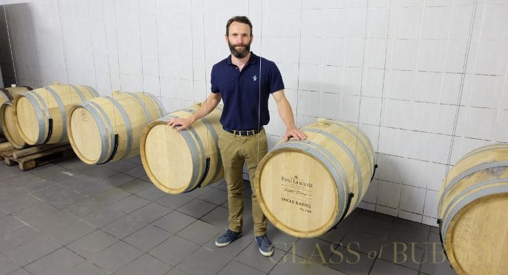 Champagne Launois barrels