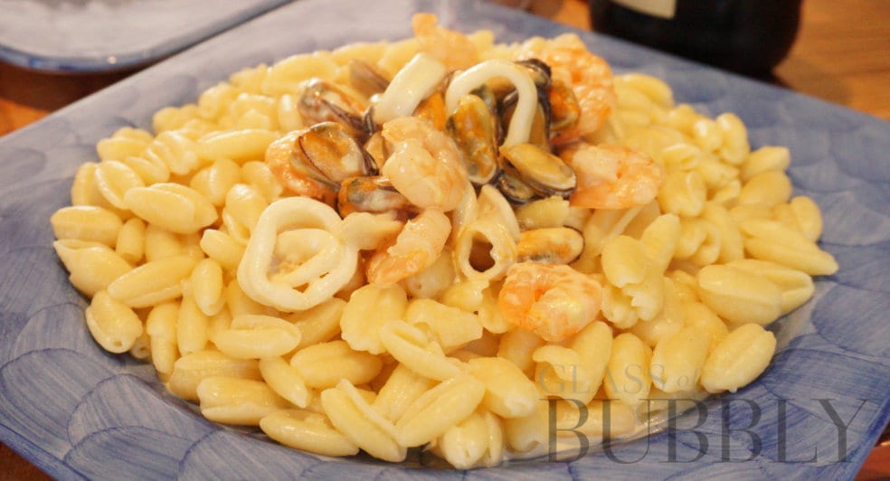 Agnesi pasta and sea food