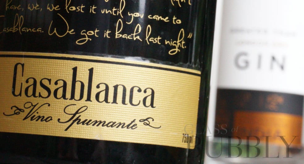 Casablanca Indian Sparkling Wine Gin Cocktail