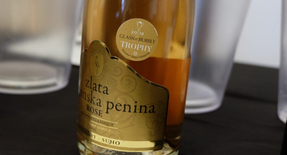 Champagne and Sparkling WInes Awards 2018 - Trophy for Slovenia