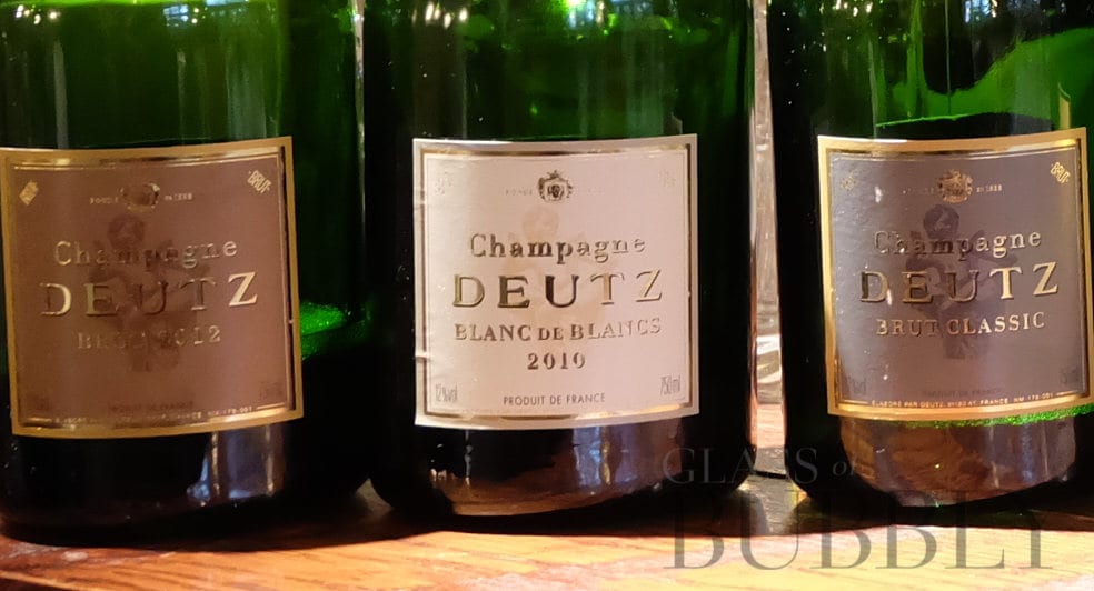 Champagne label reading