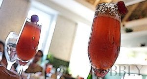 Champagne naturally Foraged Cocktails