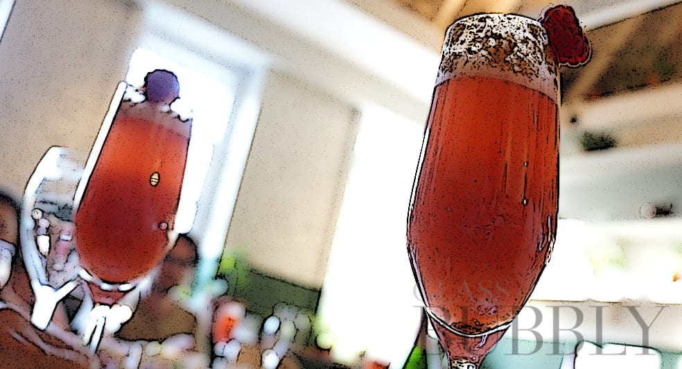 Champagne naturally Foraged Cocktails