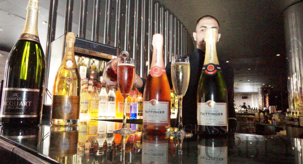 Champagnes at STK london