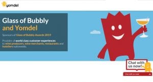 yomdel sponsor the worlds finest glass of bubbly awards