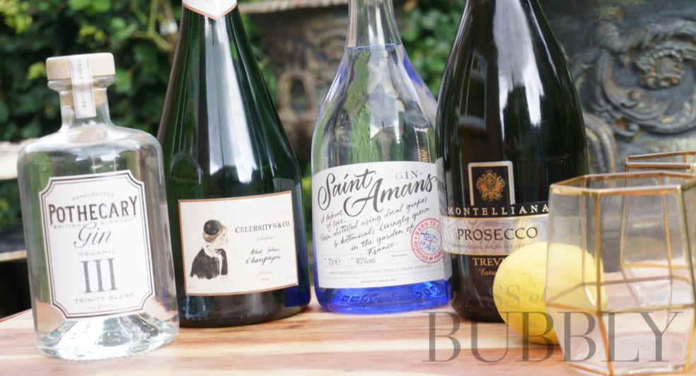 Gin and Champagne & Prosecco