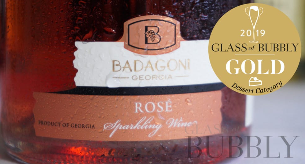 Badagoni Brut Rosé sparkling wine