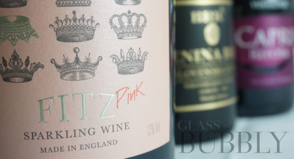 Fitz Pink English sparkling wine