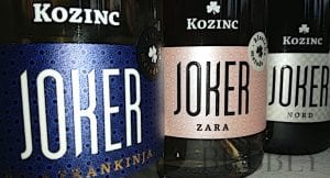 Joker wine label by Kozinc