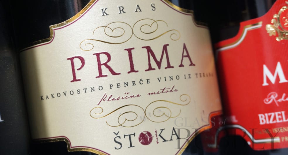 Prima Stoka red sparkling wine