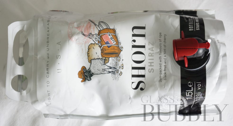 wine in a pouch shorn