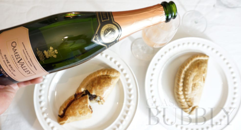Camel Valley Rose and Cornish Pasty