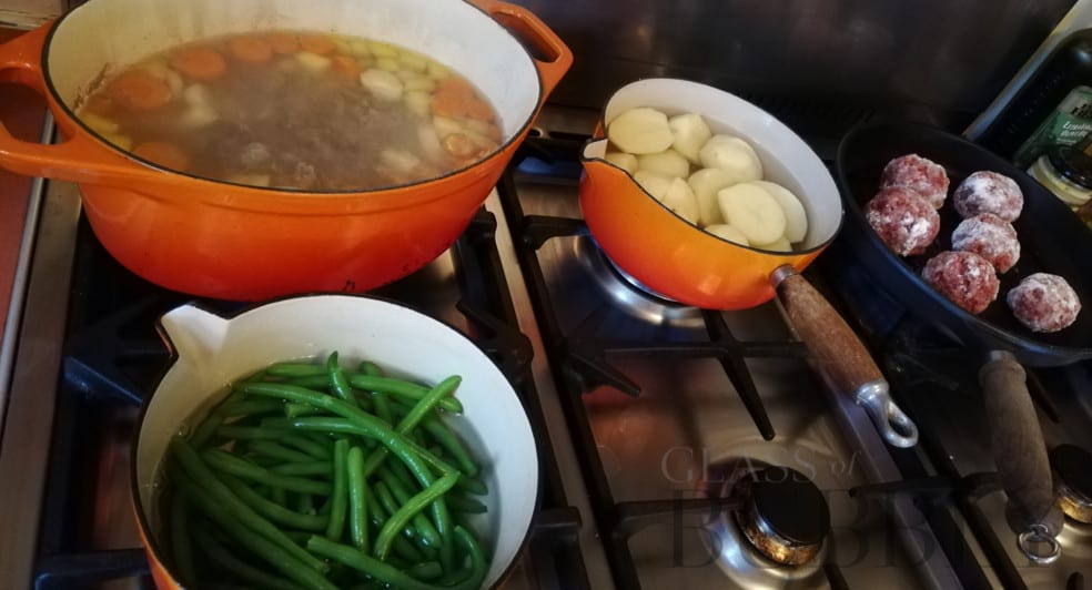 Cooking Austrian food