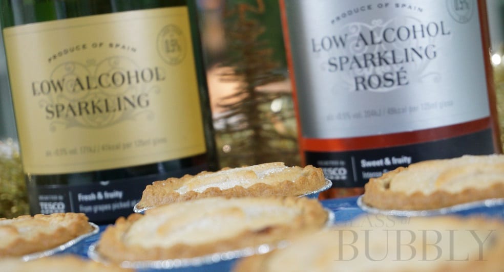Low Alcohol Sparkling Wines & Mince Pies