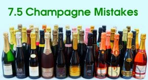 Champagne mistakes