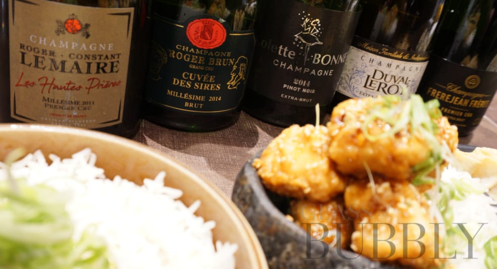 Chinese cuisine and Champagne pairings