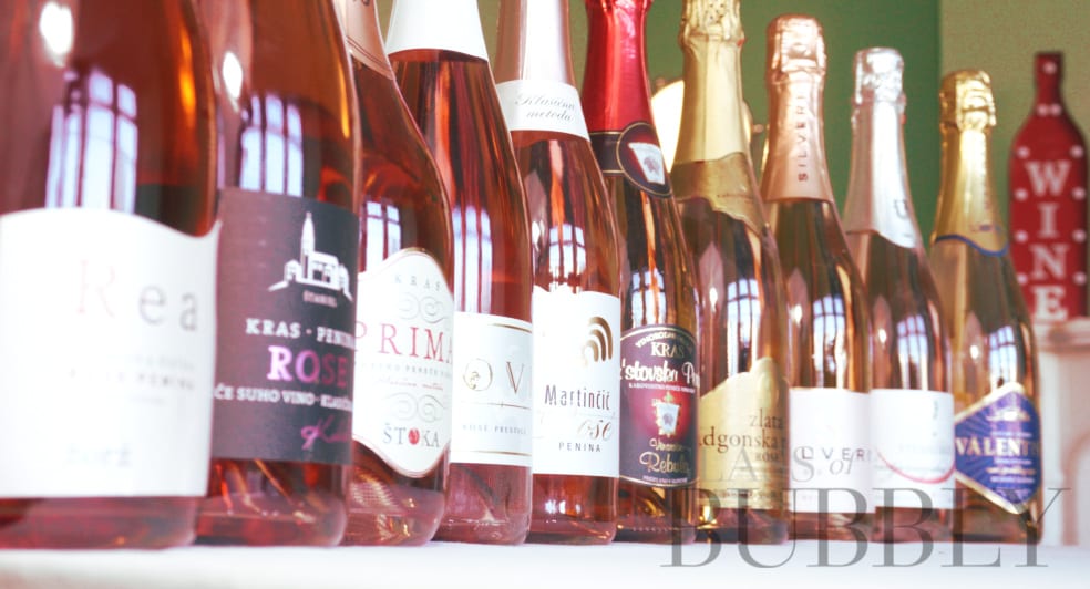 Rose Slovenian sparkling wines