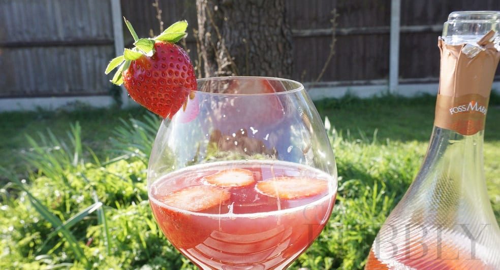 A Big Summer Sparkling Wine Cocktail