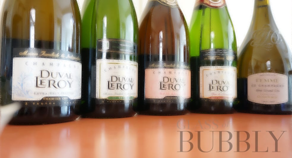 Champagne Duval-Leroy labels