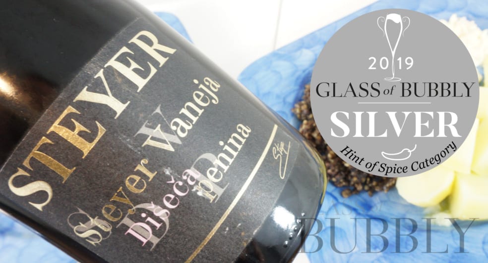 Silver Medal Winner - Hint Of Spice 2018 - Steyer Brut Nature