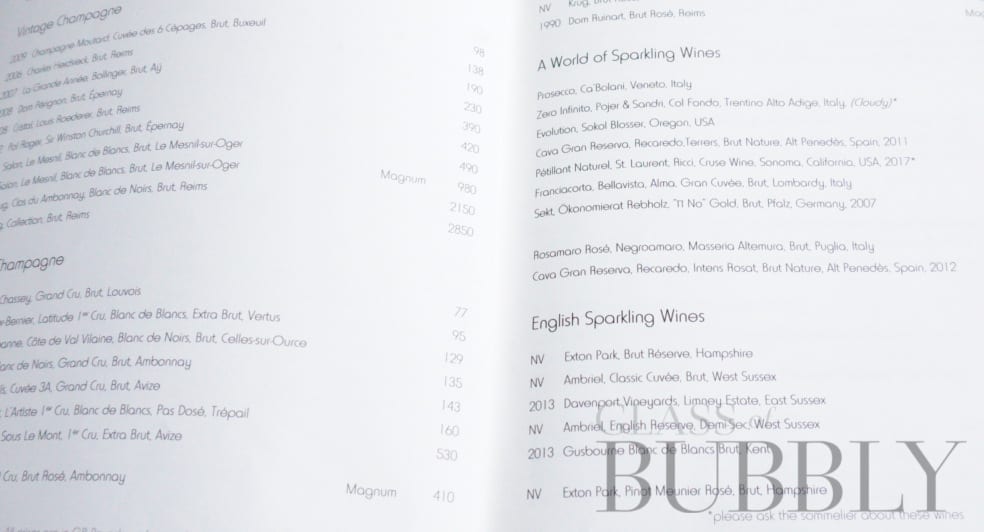 100 Award Winning Sparkling Wines that should be on your Wine Menu