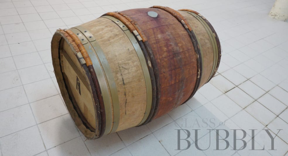 Champagne barrel