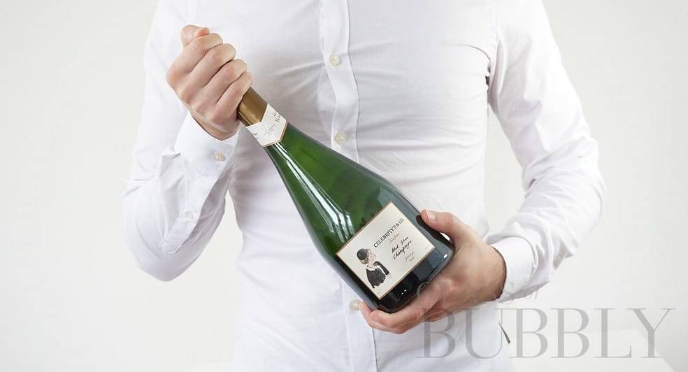 Correct way to open Champagne bottle