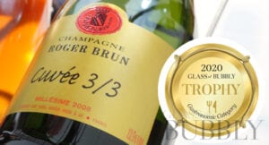 2020 Gastronomic Trophy Winner - Champagne Roger Brun 33 Vintage 2008