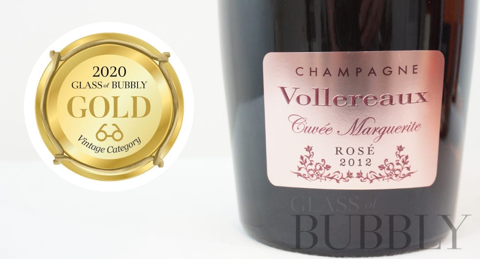 Champagne Rosé de Saignée Vollereaux Cuvée Marguerite Rosé 2012