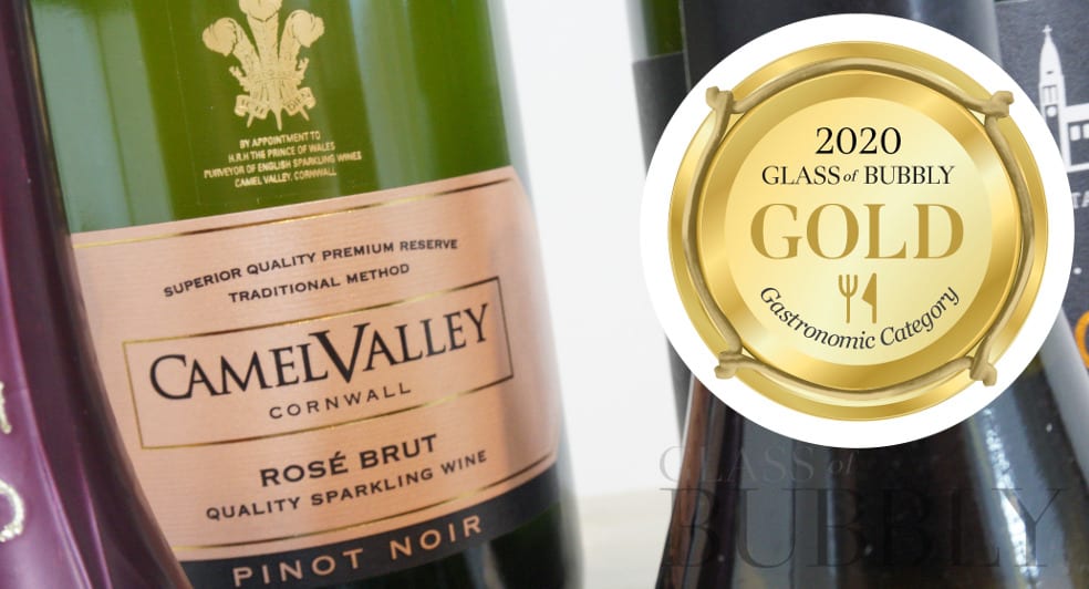 Gold Medal Winner Gastronomic - Camel Valley – 2018 Pinot Noir Rose Brut