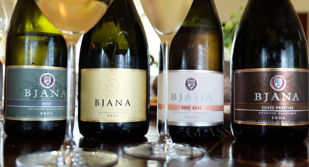 Wines of Bjana Winery - Slovenia