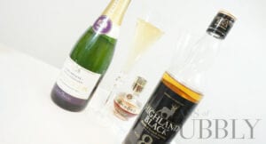 Champagne and Whisky Cocktail - Supermarket style