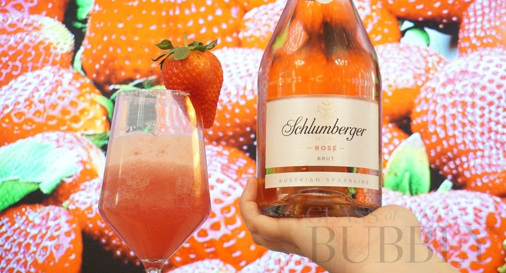 Strawberry Fizz Cocktail