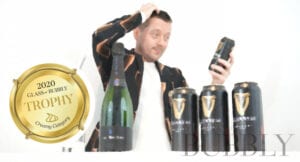 Guinness and Champagne Cocktail - Really