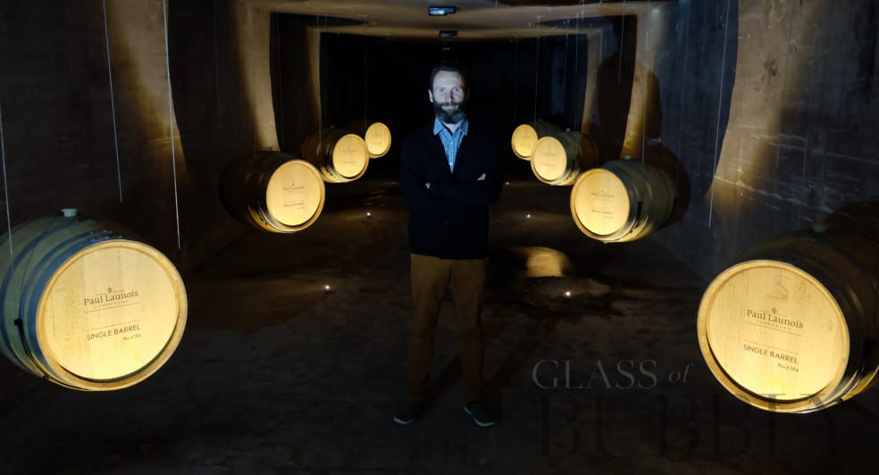 Many Sparkling Wines see some ageing in Oak Barrels (Paul Launois Champagne)